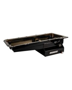 OIL PAN,GM LS, REAR SUMP, SWAP, 2 -10 AN REMOTE FILTER