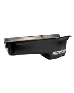 OIL PAN, SBC 86-UP WITH 1 PIECE SEAL PASSENGER SIDE DIP STICK, 7.50 IN. DEEP