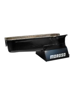 OIL PAN, SBC PRE- 80 DRIVER'S SIDE DIP STICK, 8.25 IN DEEP T-SUMP