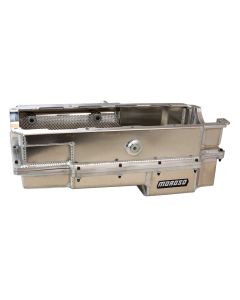 OIL PAN, C/N BLOCK, ENERGY MFG, DRCE2,  2 PIECE, WET SUMP, DOUBLE POWER KICK OUTS