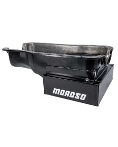 OIL PAN, FORD 351W, ROAD RACE BAFFLED, FRONT SUMP