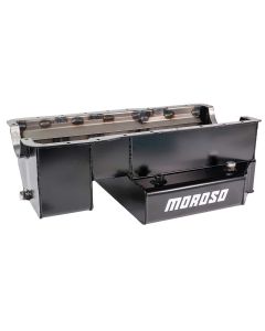 OIL PAN, FORD 351W, CIRCLE TRACK BAFFLED, REAR SUMP