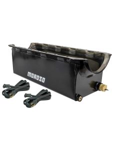 OIL PAN, BBC, MARK IV,  MONSTER TRUCK, 7.75 INCH DEEP, STEEL, WET SUMP, 9.5 QT