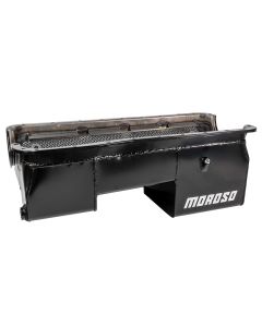 OIL PAN, FORD 429-460, 9 IN. DEEP, WINDAGE TRAY, REAR SUMP