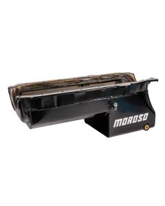 OIL PAN , SBC PRE-85, DART SHP, DRAG RACE, POWER POUCH, 8.25 IN. DEEP