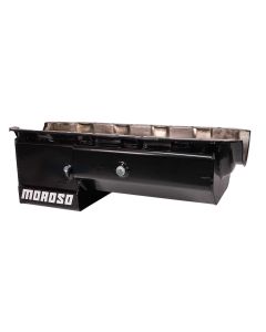 OIL PAN, BIG BLOCK CHEVY, MARK IV, DRAG RACE, POWER POUCH, 8 IN. DEEP,  WINDAGE TRAY