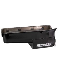 OIL PAN, SBC PRE- 80 DRIVER'S SIDE DIPSTICK, CIRCLE TRACK, 7.5 IN. DEEP