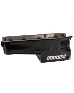 OIL PAN, SBC 80-85 WITH PASSENGER'S SIDE DIP STICK, DART SHP, CIRCLE TRACK, 7.5 IN. DEEP