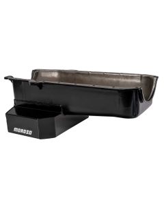 OIL PAN, SBC 86-UP WITH 1 PIECE SEAL PASSENGER SIDE DIP STICK, CIRCLE TRACK, 7.5 IN. DEEP