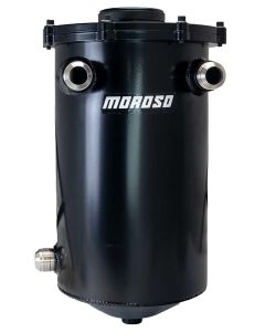 DRY SUMP TANK, SPLIT TOP, 16 IN TALL, 8 IN DIA., MMPS, BLACK POWDER COAT