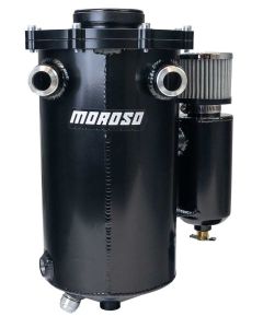 DRY SUMP TANK, PRO MOD, 7 INCH DIA, BLACK POWDER COAT