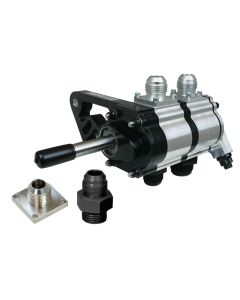 EXTERNAL OIL PUMP, TWO STAGE, TRI-LOBE, LEFT SIDE, DOOR CAR,1.800 PRESSURE, FUEL PUMP DRIVE