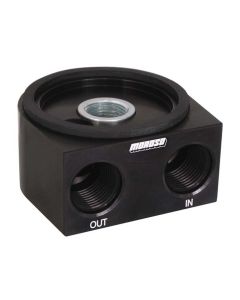 FILTER ADAPTER, SANDWICH, OIL COOLER, 20 mm 1.5 IN. THR