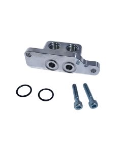 FILTER ADAPTER, GM LS, 90 DEG REMOTE