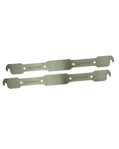 EXHAUST BLOCK OFF STORAGE PLATE, CHRYSLER 361-440, PAIR