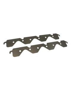 EXHAUST BLOCK OFF STORAGE PLATE, SBF CONV HEADS, PAIR