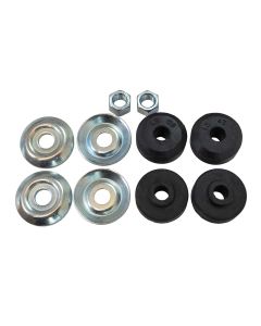UPPER AND LOWER BUSHING KIT, SHOCK, FOR C2740, 26318, 1 KIT PER SHOCK