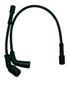 WIRE SET, SPIRAL CORE, BLACK, H-D XL 07-17