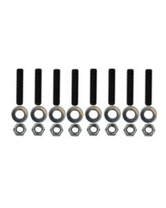 STUD KIT, VALVE COVER, PONTIAC, BROACED STUDS, WASHERS, NYLOCK NUTS