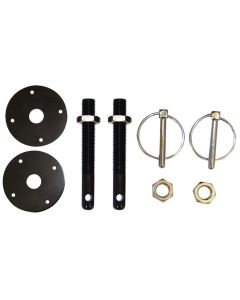 HOOD PINS, ALUM, 1/2 IN, BLACK