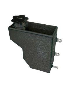 TANK, COOLANT, POLARIS RZR 2016 -UP, BLACK POWDER COAT