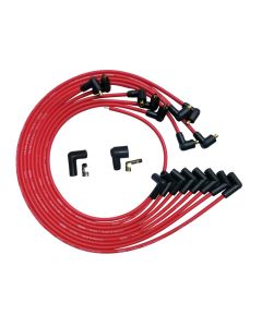 WIRE SET MOROSO ULTRA SBC UNDER THE HEADER 90 PLUG NON-HEI, RED WIRE
