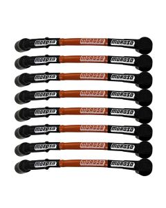 WIRE SET MOROSO ULTRA 11 INCH  LONG SLEEVED WIRE SET, COIL ON PLUG. RED WIRE