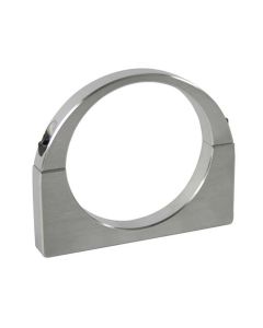 TANK, MOUNTING BRACKET, UNIVERSAL, BILLET ALUMINUM FOR 3 1/8 IN DIAMETER TANKS