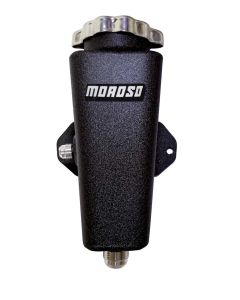 TANK, POWER STEERING, UNIVERSAL, 6 AN LEFT IN AND OUT BLK POWDER COAT