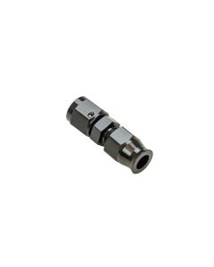 FITTING ADAPTER, 6AN FEMALE TO 3/8 TUBE, COMPRESSION, ALUM, BLK