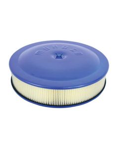 AIR CLEANER KIT, 14 IN. X 3 IN., ALUMINUM, BLUE POWDER COAT