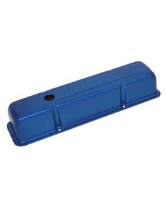 VALVE COVERS, SBC, BLUE POWDER COAT