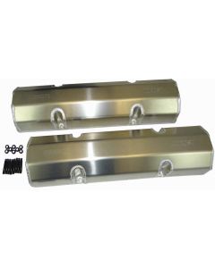 VALVE COVERS, SBC, FABRICATED ALUMINUM