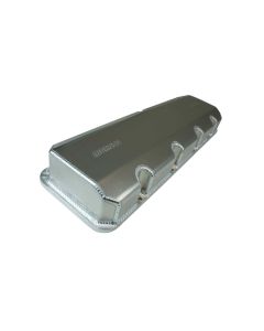 VALVE COVERS, EDELBROCK 12 AND 18 DEG BIG VICTOR , FAB ALUM.