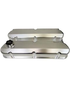 VALVE COVERS, FORD 302/351W, BILLET ALUMINUM