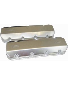 VALVE COVERS, BRODIX SR20/DART PRO1, POCKETS ON INTAKE AND EXHAUST, FABRICATED ALUMINUM, DIRT LATE MODEL