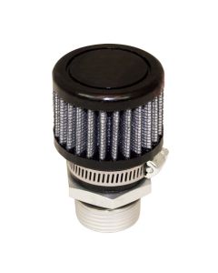 VALVE COVER, BREATHER KIT, MOROSO GM LS VALVE COVER, BLACK FINISH