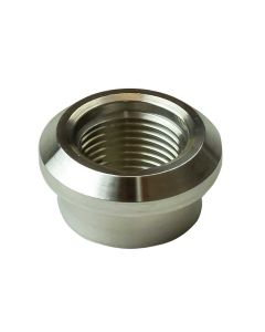 WELD BUNG, 8 AN ORB FEMALE, ALUMINUM