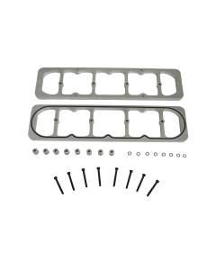 VALVE COVER, ADAPTER, MOUNTS SBC VALVE COVERS, ON GM LS CYLINDER HEADS