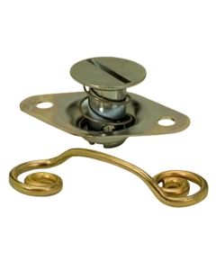 QUICK FASTENER, SELF EJECTING, 5/16 IN X .650, STEEL, SILVER