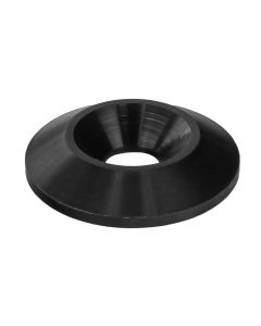 1 INCH TAPER WASHER, BLACK ANODIZED, NO HARDWARE, 10 PK