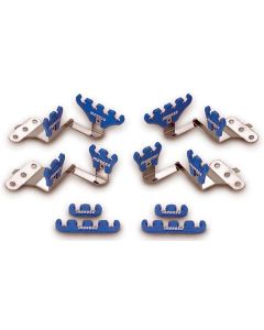 IGNITION WIRE LOOM KIT, SBC CENTERBOLT, BLUE