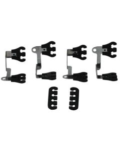 IGNITION WIRE LOOM KIT, SHOWCAR, BLACK