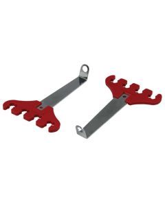 IGNITION WIRE LOOM KIT, 4-HOLE, RED