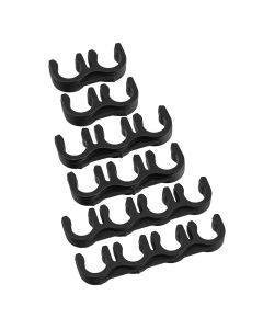 WIRE SEPARATOR KIT, BLACK, NO LOGO 2 HOLE, 3 HOLE, 4 HOLE 2 EACH