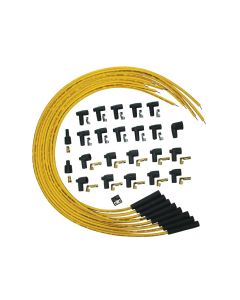 IGNITION WIRE SET, BLUE MAX, UNIVERSAL, YELLOW, STRAIGHT