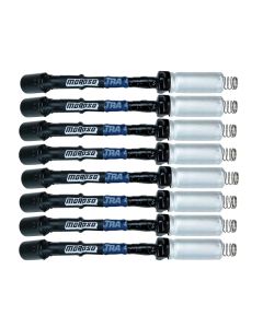 IGNITION WIRE SET, ULTRA 40, SLEEVED, GM LS, 8 IN, BLUE