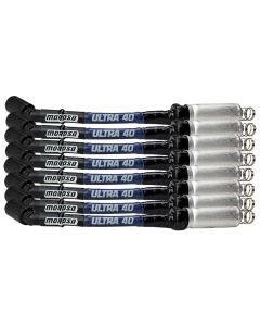 IGNITION WIRE SET, ULTRA 40, SLEEVED, GM LS, 9.75 IN, BLUE