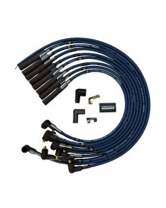 IGNITION WIRE SET, ULTRA 40, UNSLEEVED, BBC, BLUE