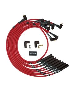 IGNITION WIRE SET, ULTRA 40, UNSLEEVED, BBC, RED